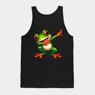 Cool Frog Dabbing Toad Style Tank Top